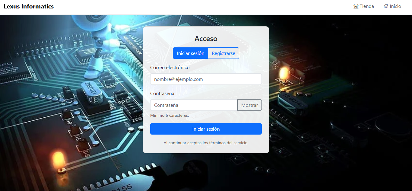 Tienda Web