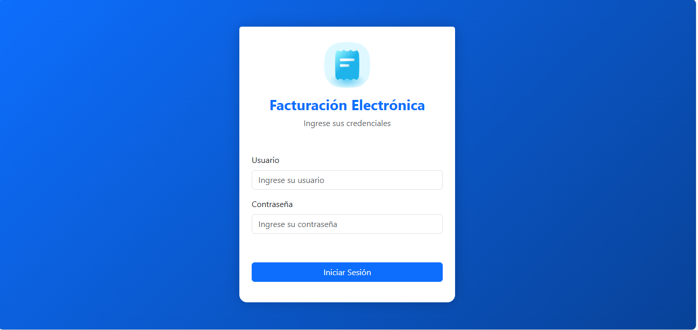 Facturación Electrónica